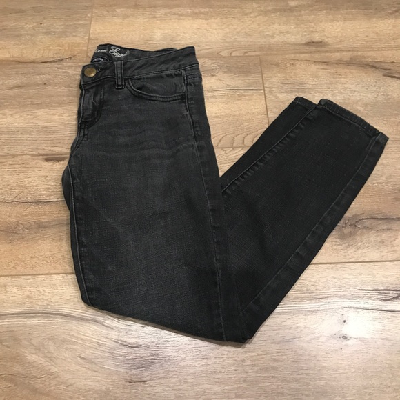 american eagle women's black jeans